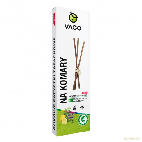 VACO ECO Patyczki odstraszające komary i meszki (Citronella) 2PACK 6szt