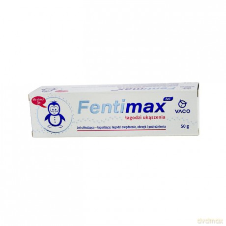 VACO FentiMAX Żel chłodząco - łagodzący ukąszenia (dla dzieci 3+) 50 ml