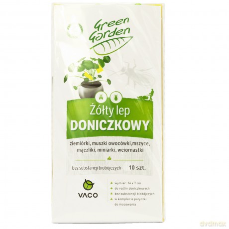VACO Green Garden Żółty Lep doniczkowy 1op.-10szt