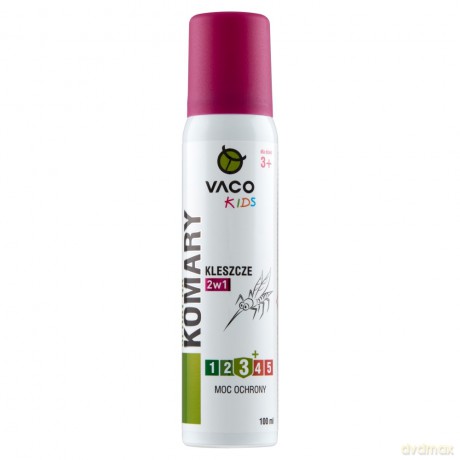 VACO KIDS Spray na komary i kleszcze 2w1 100 ml