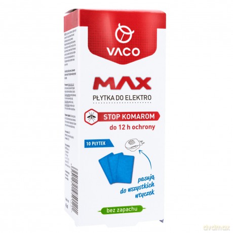 VACO Wkład do Elektro MAX + płytki na komary 1op.-10szt.