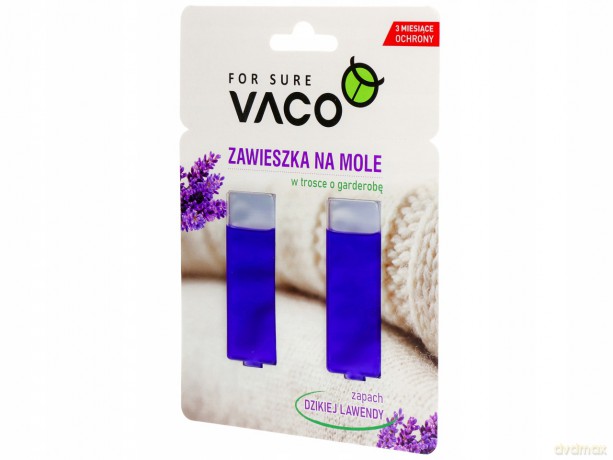 VACO Zawieszka na mole ubraniowe w żelu (Lavender