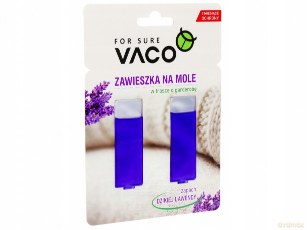 VACO Zawieszka na mole ubraniowe w żelu (Lavender