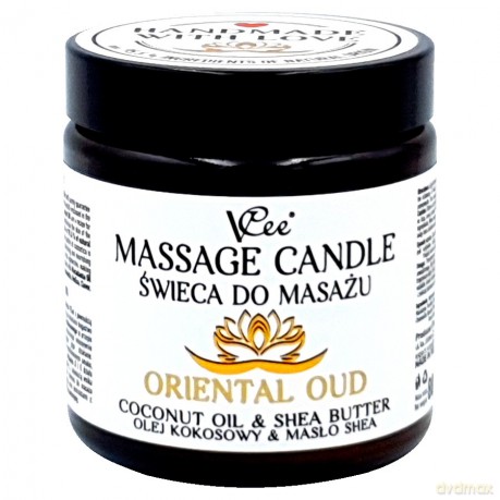 VCEE Świeca do masażu 80g Oriental oud
