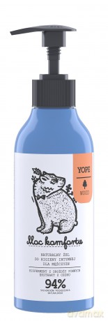 YOPE Wood Naturalny Żel do higieny intymnej dla mężczyzn Moc Komfortu 300 ml