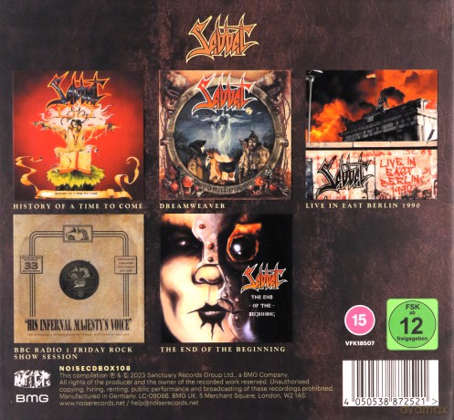 Sabbat: Mad Gods And Englishmen [DVD]+[4CD]