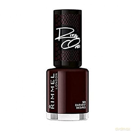 Rimmel Nail Polish 60 Seconds Super Shine 8 ml - Shade: 901 Darkest Desires By Rita Ora