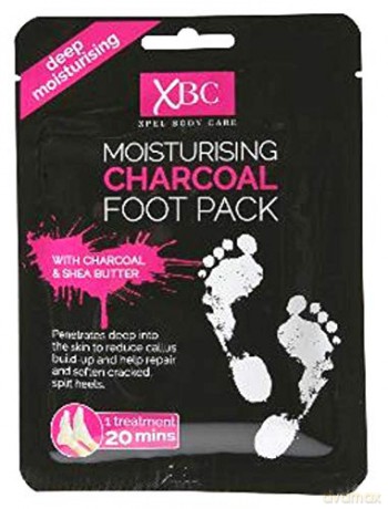 XPel Hydrating socks with activated carbon Charcoal Foot Pack 1 pair
