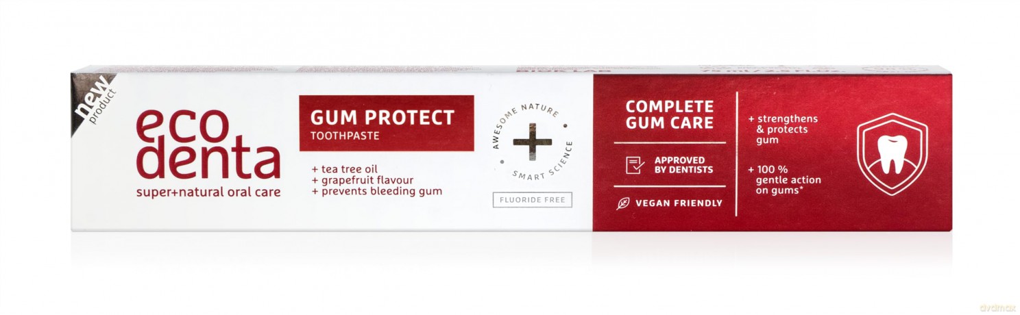 Ecodenta Toothpaste with tea tree oil for sensitive gums (Gum Protect Toothpaste) 75 ml