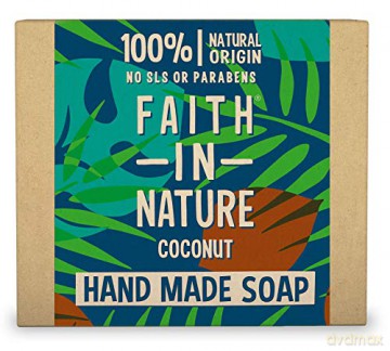 Faith in Nature Vegetable solid soap Kokos (Hand Made Soap) 100 g