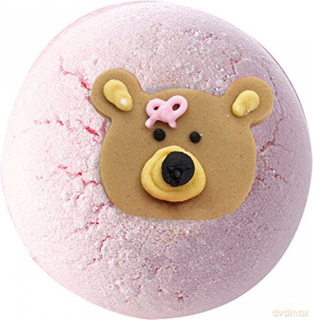 Bomb Cosmetics Sparkling bath bomb Teddy Bear (Bath Blaster Ă¸ 7,5 cm) 160 g