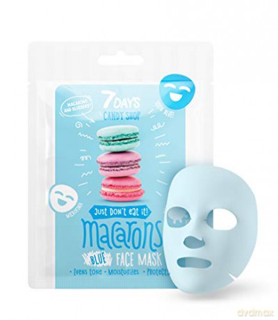 7DAYS 7days - skin fabric mask MACARONS 25ml