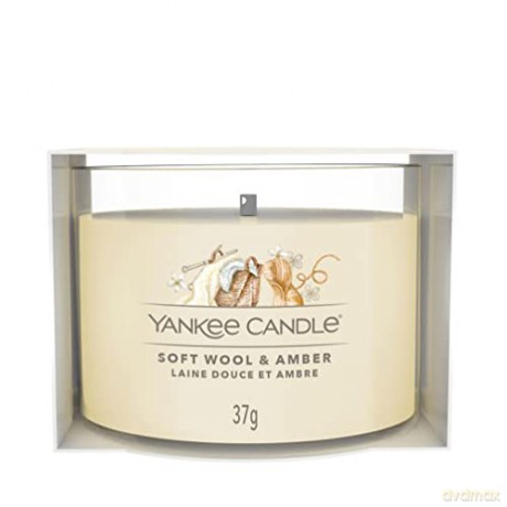 Yankee Candle Votive candle in glass Soft Wool & Amber 37 g