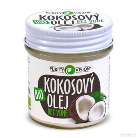 Purity Vision BIO Coconut oil without odor - Volume: 120 ml