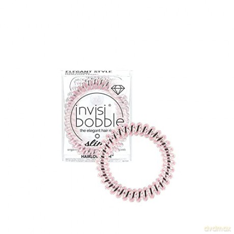 Invisibobble Thin spiral hair band Slim Bella Rosa Galaxy 3 pcs