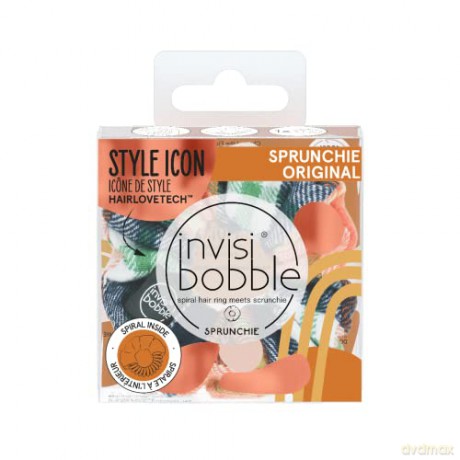 Invisibobble Sprunchie Fall in Love Channel the Flannel Hair Band