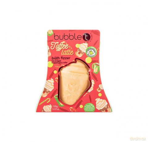 Bubble T Cosmetics Fizzy bath bomb Toffee Latte (Bath Fizzer) 150 g