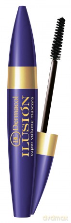 Dermacol Super (Super Volume Mascara) Ilusion (Super Volume Mascara) 11 ml - Shade: Black