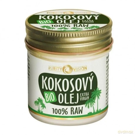 Purity Vision Raw Bio Kokos Oil - Volume: 120 ml