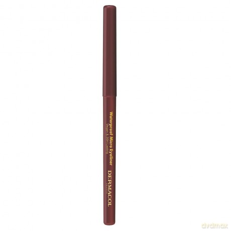 Dermacol Automatic Eye Pencil (Waterproof Micro Eyeliner) - Shade: 02 Brown