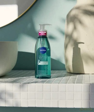 Nivea Cleansing skin gel Derma Skin Clear (Wash Gel) 150 ml