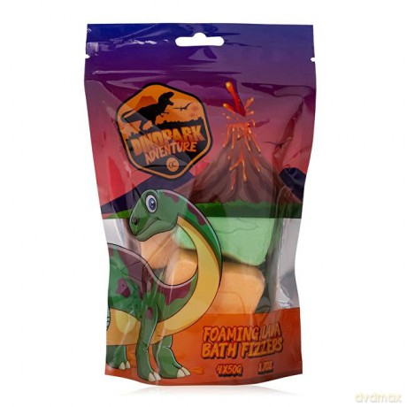 Accentra Fizzy bath bomb Dinopark Adventure (Bath Fizzer) 4 x 50 g