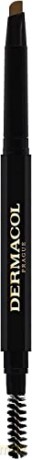 Dermacol Eyebrow Perfector eyebrow pencil - Shade: 03