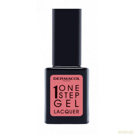 Dermacol Gel nail polish One Step Gel Lacquer (Nail Polish) 11 ml - Shade: 02 Ancient Pink