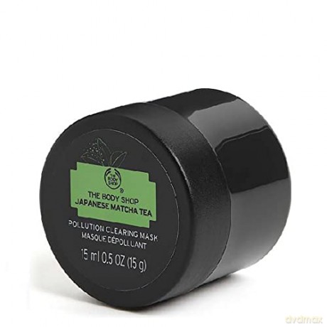 The Body Shop Gently exfoliating cleansing facial mask Japanese Matcha Tea (Pollution Clearing Mask) 15 ml