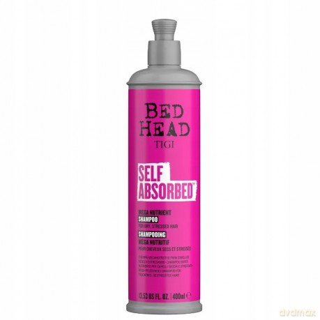 Tigi Nourishing shampoo for dry and stressed hair Bed Head Self Absorbed (Mega Nutrient Shampoo) - Volume: 400 ml