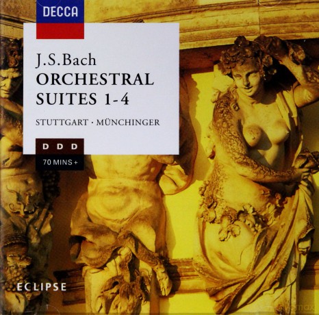 Eclipse Munchinger,Stuttgart.Kammer.: Bach:Orchestral Suites 1-4 [CD]