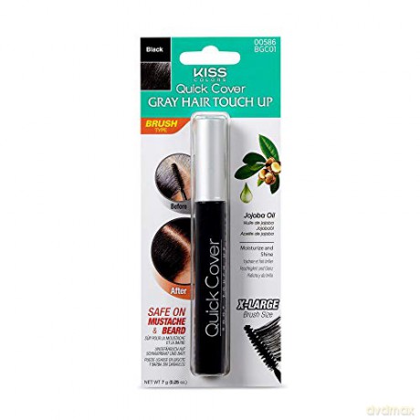 KISS (Quick Cover Root Touch-Up) 7 g - Shade: Black