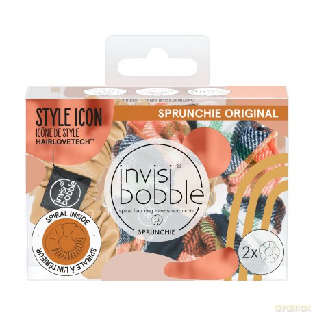 Invisibobble Hair band Sprunchie Fall in Love It`s Sweater Time 2 pcs