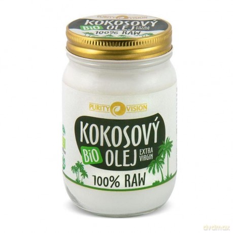 Purity Vision Raw Bio Kokos Oil - Volume: 370 ml