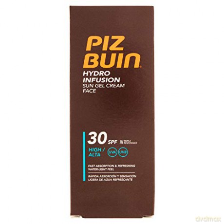 Piz Buin Sunscreen gel cream for the face SPF 30 Hydro Infusion (Face Sun Gel Cream) 50 ml