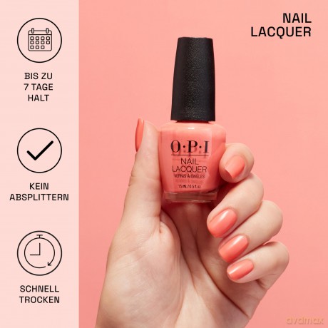 OPI Nail Lacquer Nail Lacquer 15 ml - Shade: Red