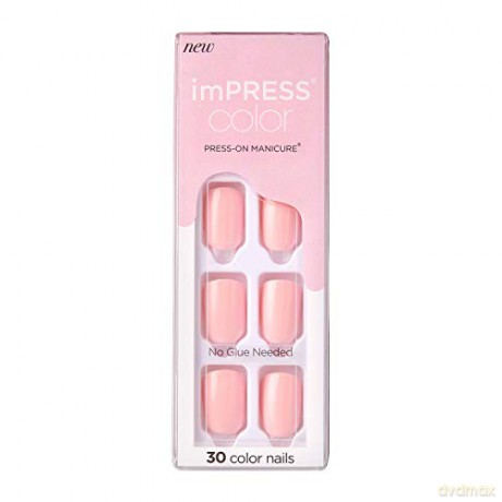 KISS Self-adhesive nails imPRESS Color Pick Me Pink 30 pcs