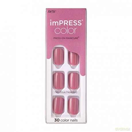 KISS Self-adhesive nails imPRESS Color Petal Pink 30 pcs