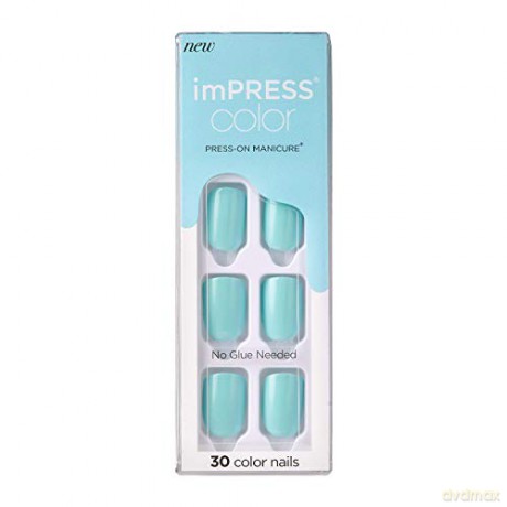 KISS Self-adhesive nails imPRESS Color Mint To Be 30 pcs