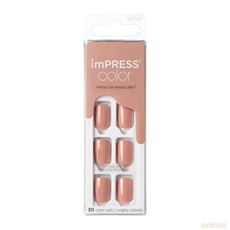 KISS Self-adhesive nails imPRESS Color Sandbox 30 pcs