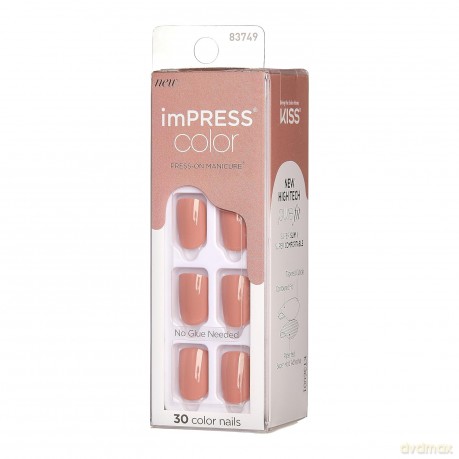 KISS Self-adhesive nails imPRESS Color Sandbox 30 pcs
