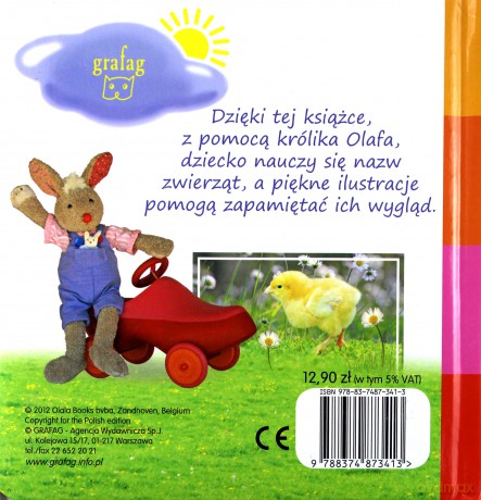 Królik Olaf Dzieci Zwierząt Tw - Lieve Boumans [KSIĄŻKA]
