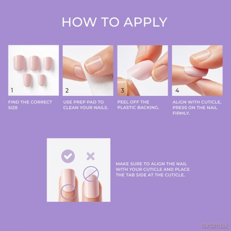 KISS Self-adhesive nails imPRESS Color MC Frosting 30 pcs