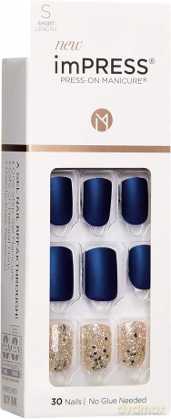 KISS Self-adhesive nails imPRESS Wannabe Star 30 pcs