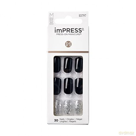 KISS Self-adhesive nails imPRESS Destiny 30 pcs