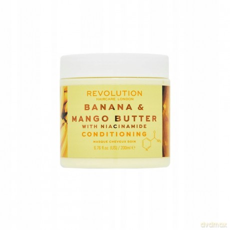 Revolution Haircare Banana + Mango Butter with Niacinamide (Conditioning Hair Mask) 200 ml