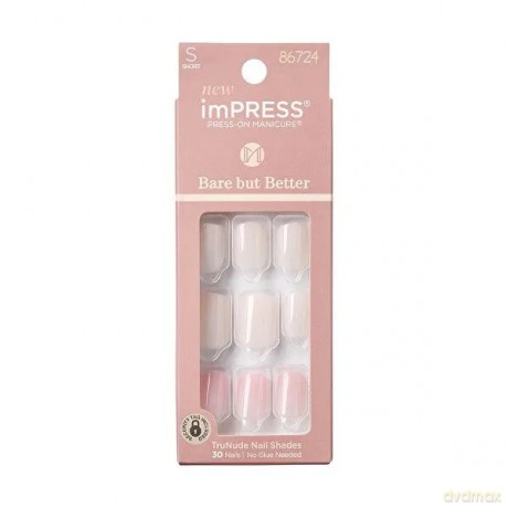 KISS Self-adhesive nails imPRESS BBB Nails Effortless Finish 30 pcs