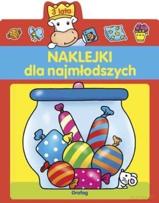 Naklejki Dla Najmłodszych 3 Lata Ćwiczenia Z Krówką Zeldą [KSIĄŻKA]
