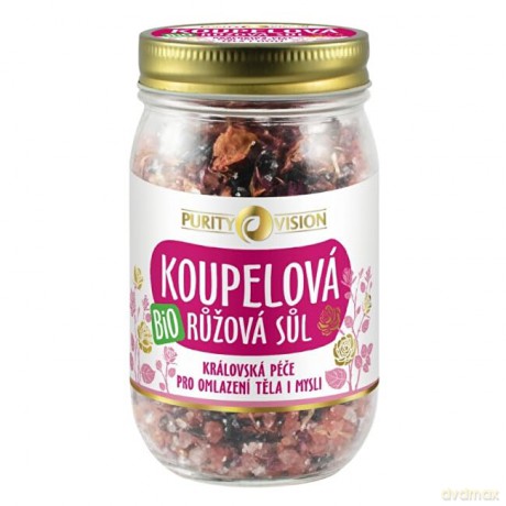 Purity Vision Bio Pink bath salt - Volume: 400 g