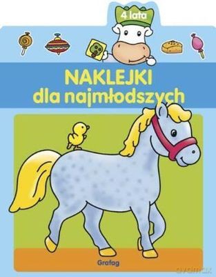 Naklejki Dla Najmłodszych 4 Lata Ćwiczenia Z Krówką Zeldą [KSIĄŻKA]